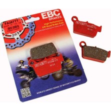 Ebc FA367TT 2004-2016 Kawasaki Kx 250F Uyumlu Arka Fren Balatası Karbon Balata