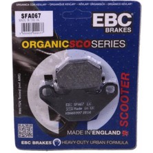 Ebc SFA067 1991-2001 Kawasaki Zzr 250 Uyumlu Arka Fren Balatası Organik Balata