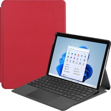 Seniee Microsoft Surface Pro 8 Için Otomatik Uyandırma Uyku Özellikli Darbeye Dayanıklı Tablet Kılıfı (Yurt Dışından)