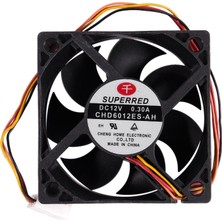 Sagrado Dc 12V 0.3A 60MM 4 Pin Bağlayıcı Pc Bilgisayar Kasası Fanı CHD6012ES-AH (Yurt Dışından)