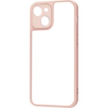 Sagrado iPhone 13 Için Çizilmez Şeffaf Silikon Kılıf (Pembe) (Yurt Dışından)