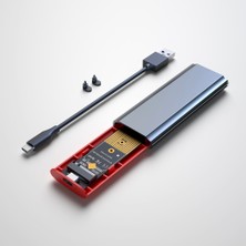 Sagrado M2 SSD Kasa M.2 USB 3.1 Gen 2 10 Gbps Nvme Pcıe M Anahtar/(B+M) Anahtar SSD Sabit Disk Için Nvme SSD Muhafaza, M2 SSD Kasa cc (Yurt Dışından)