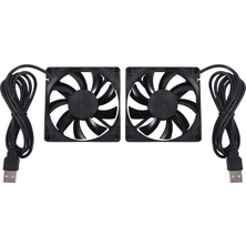 Sagrado 80MM 5V USB Fan 80MM 8cm 8015 Fırçasız Dc Soğutma Fanı Pc Bilgisayar Yönlendirici Kasa Fanı Soğutucu 2 Adet (Yurt Dışından)