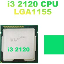 Sagrado Core I3 2120 Cpu LGA1155 Işlemci + Termal Ped 3 MB 65 W Çift Çekirdekli Masaüstü Cpu B75 USB Madencilik Anakart (Yurt Dışından)