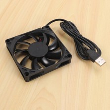 Sagrado 80MM 5V USB Fan 80MM 8cm 8015 Fırçasız Dc Soğutma Fanı Pc Bilgisayar Yönlendirici Kasa Fanı Soğutucu 2 Adet (Yurt Dışından)