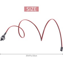 Sagrado Pc Anahtarları Sıfırlama Bilgisayarı Için 20,5 "uzun Güç Düğmesi Anahtarı Kablosu (Yurt Dışından)