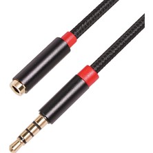 Sagrado 3.5mm Jack Aux Ses Erkek Kadın Uzatma Kablosu Pc Kulaklık Için Mikrofon Stereo 3.5 Ses Adaptörü (1m) (Yurt Dışından)