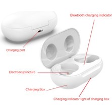 Sagrado Samsung Galaxy Buds/galaxy Buds Için Taşınabilir Kullanışlı Kulaklık Şarj Cihazı Kulaklık Şarj Kutusu Bölmesi (Yurt Dışından)