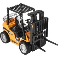 Sagrado 1:24 Döküm Inşaat Forklift Vinç Model Arabalar Çocuk Kamyon Oyuncaklar Geri Çekme Fonksiyonu ile Ses Işığı Çocuklar Için Hediye Kutusu (Yurt Dışından)