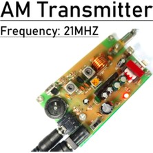 Sagrado Kısa Dalga Am Radyo Verici Kurulu 21 Mhz Kristal W Anten Kiti Kampüs Yayını Sw Ham Radyo Amplifikatörü (A) (Yurt Dışından)