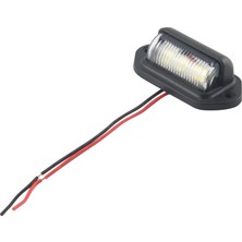 Sagrado 2 Adet 12 V LED Numarası Plaka Işığı Araba Tekneler Için Motosiklet Otomotiv Uçak Rv Kamyon Römork Dış Lambalar (Yurt Dışından)