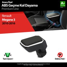 S-Dizayn Renault Megane 3 Kol Dayama Kolçak Geçmeli Abs Gri 2010-2016 A+Kalite