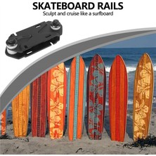 Sagrado Su Bazlı Ray Adaptörü Surfskate Kamyonu Her Tahtaya Uyuyor - Sörf Tahtası Gibi Oy ve Gezin, Ray Adaptörü, Siyah (Yurt Dışından)