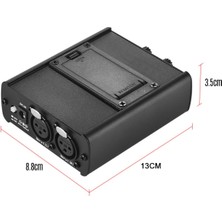 Sagrado Xlr Girişli Kişisel Kulak Içi Monitör Kulaklık Amplifikatörü 3,5 mm Çıkışlı Ses Arayüzü (Yurt Dışından)