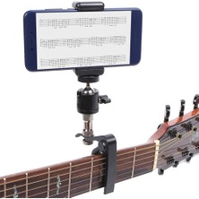 Sagrado Gitar Telefon Standı, Gitar Telefon Standı Gitar Için Metal Gitar, Elektro Gitar, Bas, Ukulele Aksesuarları (Yurt Dışından)