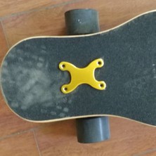 Sagrado Adet Koruyucu Contalar Longboard Donanım Güverte Aksesuarları Pedleri Vida Pedleri Yuvarlak Kenar Dayanıklı Parçalar Kaykay, Siyah (Yurt Dışından)