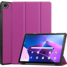 Seniee Lenovo Tab M10 Plus (Gen 3) Için Otomatik Uyandırma Uyku Özellikli Darbeye Dayanıklı Tablet Kılıfı (Yurt Dışından)