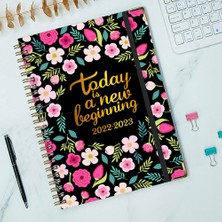 Sagrado Planlayıcı Defter, Haftalık Aylık Planlayıcı, 8,4 Inç x 6 Inç, Yer Işaretli Spiral Planlayıcı Defter A05 (Yurt Dışından)