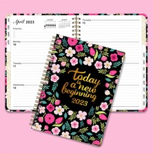 Sagrado Planlayıcı Defter, Haftalık Aylık Planlayıcı, 8,4 Inç x 6 Inç, Yer Işaretli Spiral Planlayıcı Defter A05 (Yurt Dışından)