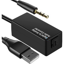 Sagrado 192KHZ Dijital Analog Ses Dönüştürücü, Dac Dijital Optik Toslink Analog 3.5mm Jack Ses Kablosu Adaptörü (Yurt Dışından)