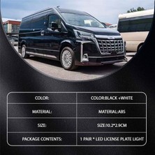 Sagrado Beyaz LED Numarası Plaka Işığı Değiştirme Toyota Hiace Hi-Ace H200 2004-2012 Araba Aksesuarları (Yurt Dışından)