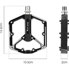 Sagrado Batı Bisiklet Bisiklet Pedalları Ultralight Kaymaz Cnc Bmx Mtb Yol Bisikleti Pedalı Bisiklet 3 Mühürlü Rulman Bisiklet Pedalları (Yurt Dışından)