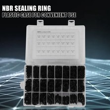 Sagrado 1200 Adet Nbr Conta Halkası Kiti Kalınlığı 1.5mm 2.4mm 3.1mm Nitril Nbr O-Ring Conta Sızdırmazlık Halkası (Yurt Dışından)