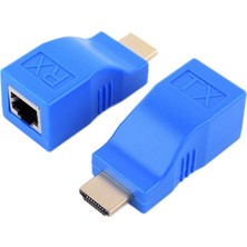 Sagrado HDMI Genişletici 1080P RJ45 Bağlantı Noktaları Lan Ağı HDMI Uzantısı CAT5E Üzerinden 30M'YE Kadar / Hdtv Hdpc Için 6 Utp Lan Ethernet Kablosu (Yurt Dışından)