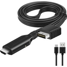 Sagrado Ps2 Için Wııstar HDMI Uyumlu Ses Video Dönüştürücü Adaptör Desteği Ps 1/2 Için Hdtv Pc Full Hd Kablo Adaptörü (Yurt Dışından)