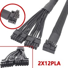 Sagrado 12VHPWR Modüler 2X12-PIN - 16 Pin 12-Pin Erkek Pcı-E 5.0 Rtx ,2X12PLA (Yurt Dışından)