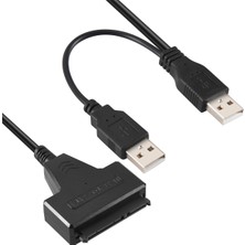 Sagrado Usb2.0 - Sata Adaptör Kablosu 48CM, 2,5 Inç Harici SSD HDD Için (Yurt Dışından)