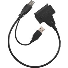 Sagrado Usb2.0 - Sata Adaptör Kablosu 48CM, 2,5 Inç Harici SSD HDD Için (Yurt Dışından)