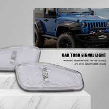 Sagrado Araba Yan Yansıma Uyarı Dönüş Sinyali Işık Lambası Ön Dönüş Sinyalleri Işık Jeep Renegade 2014-2017 Için Beyaz (Yurt Dışından)