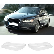 Sagrado Araba Ön Sol Far Kapağı Şeffaf Abajur Far Kapağı Kabuk Maske Lens Volvo S80 S80L 2008-2015 (Yurt Dışından)