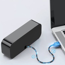 Sagrado Taşınabilir USB Bilgisayar Hoparlör Pc Hoparlör Hepsi Bir Arada Mini Ses Çubuğu Tv/dizüstü/bilgisayar Için Stereo Ses Tak ve Çalıştır (Yurt Dışından)