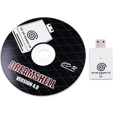 Sagrado Sega Dreamcast Için Sd/tf Kart Adaptörü Okuyucu ve Dreamshell Boot Loader'lı CD Dc Dreamcast Konsolları Için Oyun Okuma (Yurt Dışından)