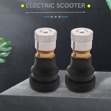Sagrado Adet Elektrikli Scooter Vakum Valfi Xiaomi M365 Scooter Lastiği Içsiz Lastik Vana Tekerlek Gaz Vanası Elektrikli Scooter (Yurt Dışından)