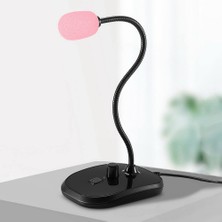 Sagrado 10 Paket Yaka Kulaklık Mikrofon Ön Cam, Mikrofon Sünger Köpük Kapak Mini Boy Yaka Mikrofonu Ön Cam Pembe (Yurt Dışından)