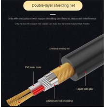 Sagrado Ses Iki Yönlü Karşılıklı Kayıt Kablosu Cep Telefonu 3.5mm 3.5mm Ses Kartı Hattı Canlı Yönlendirme Adaptör Kablosu (Yurt Dışından)