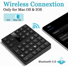 Sagrado Bluetooth 5.0 Boyama Klavye 35 Tuşlu Tuş Takımı Kablosuz Klavye (Yurt Dışından)