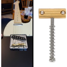 Sagrado Gitar Telafi Edilmiş Köprü Pirinç Eyer Seti 10.8mm Stil Köprü Eyer Tl Tarzı 6 Dizeleri Elektro Gitar Parçası (3 Adet) (Yurt Dışından)