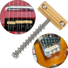 Sagrado Gitar Telafi Edilmiş Köprü Pirinç Eyer Seti 10.8mm Stil Köprü Eyer Tl Tarzı 6 Dizeleri Elektro Gitar Parçası (3 Adet) (Yurt Dışından)