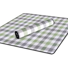 Sagrado Su Geçirmez Kamp Mat 8mm Çadır Yatak Su Geçirmez Alüminyum Folyo Katlanabilir Piknik Plaj Pedi 200X200 cm (Yurt Dışından)