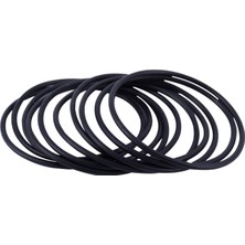 Sagrado 10 Adet Siyah Kauçuk Yağ Filtresi Contası O-Ring Contası 38MM x 35MM x 1.5mm (Yurt Dışından)