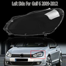 Sagrado Araba Far Kabuk Far Camı Değiştirme Otomatik Şeffaf Abajur-Vw Golf 6 Mk6 R 2009-2012 (Yurt Dışından)