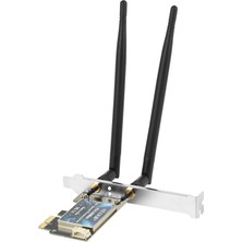 Sagrado Edup Pcı-E 600 Mbps Wifi Kartı Bluetooth 4.2 Adaptörü 2.4 Ghz/5 Ghz Masaüstü Bilgisayar Için Antenli Çift Bantlı Kablosuz Ağ Kartı (Yurt Dışından)