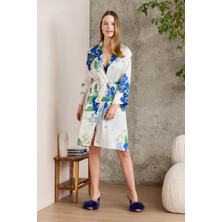 Pierre Cardin  Saten Emprime Gecelik & Sabahlık Takım  - 2415