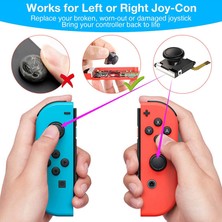 Sagrado Joycon Joystick Değiştirme Için 2'li Paket, Nintendo Switch Için Analog Başparmak Çubuğu Joy Con Tamir Kiti, Çapraz Tornavida ile (Yurt Dışından)