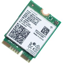 Sagrado Intel 9461NGW Wifi Kartı + Bölme Kiti Ac 9461 2.4g/5g Çift Bant 802.11AC M2 Anahtar E Cnvı Bluetooth 5.0 Kablosuz Adaptör (Yurt Dışından)