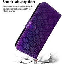 Xstep Case iPhone 15 Plus Göz Kamaştırıcı Telefon Kapağı, Stand Cüzdan Pu Deri Kılıf (Yurt Dışından)